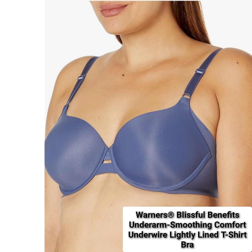 Warners 34C Soft Blue Underwire